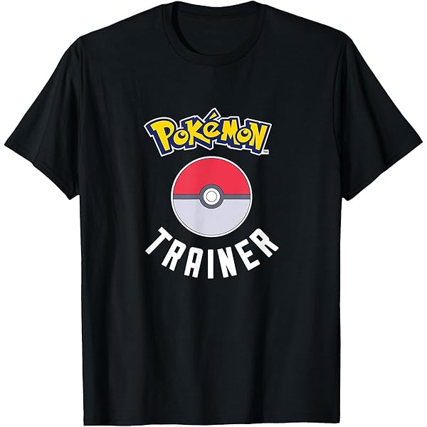 Amazon.com: Pokemon Trainer T-Shirt : Clothing, Shoes & Jewelry
